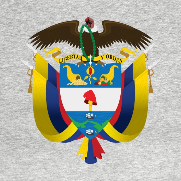 Escudo de Colombia - Coat of arms of Colombia by verde